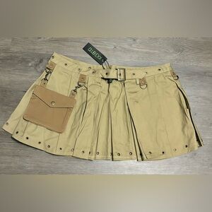 NWT Dolls Kill / Club Exx Greatest Escape Pleated Mini Skirt